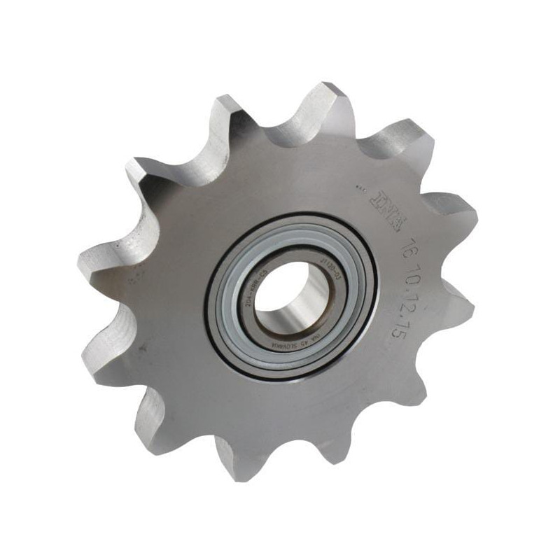 Koło napinacza łańcucha 16B-1"x0,67"(17,02mm) Z12, otwór 20 INA/FAG 4012802789744