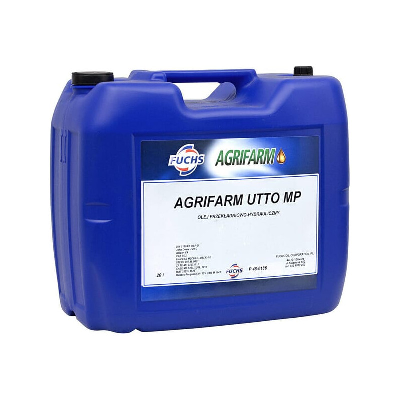 Olej Utto MP Agrifarm, 20 l Fuchs 5700037527697