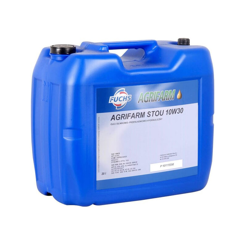 Olej silnikowy Fuchs 10W30 Agrifarm Stou, 20 l