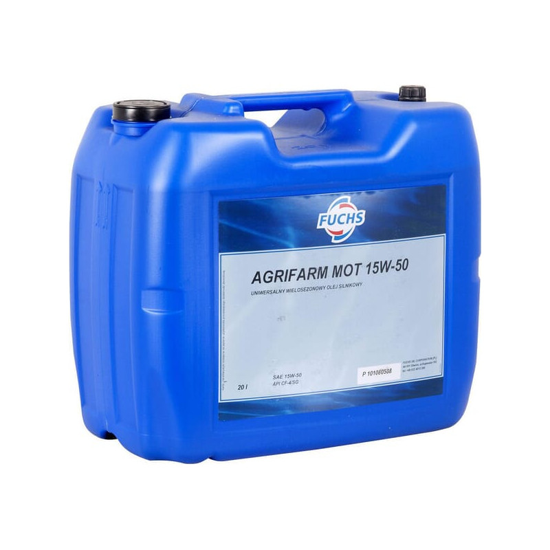 Olej silnikowy Fuchs 15W50 Agrifarm MOT, 20 l