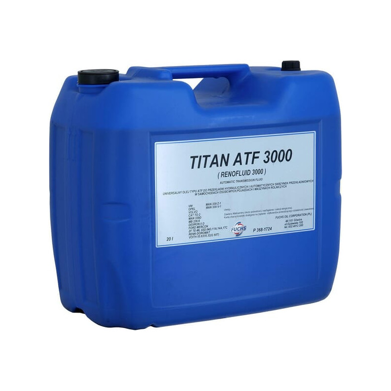 Olej ATF 3000 Titan, 20 l Fuchs 5700037527444