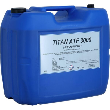 Olej ATF 3000 Titan, 20 l Fuchs 5700037527444