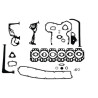 RE19789 John Deere Zestaw uszczelek silnika Vapormatic 5035776848568