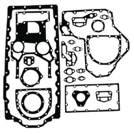 U5LB0153 Perkins Zestaw uszczelek silnika dół Vapormatic 5035776944659