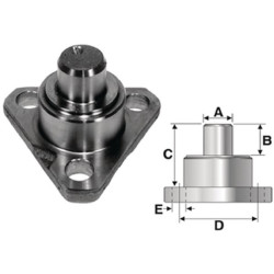 L40036 John Deere Sworzeń zwrotnicy 4-WD Vapormatic 5035776910722