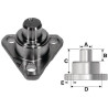 L40036 John Deere Sworzeń zwrotnicy 4-WD Vapormatic 5035776910722