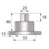 L40036 John Deere Sworzeń zwrotnicy 4-WD Vapormatic 5035776910722