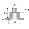L61209 John Deere Sworzeń zwrotnicy 4-WD Vapormatic 5035776910715