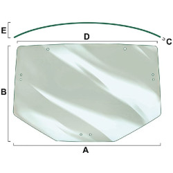 L78727 Szyba John Deere Vapormatic 5035776845918