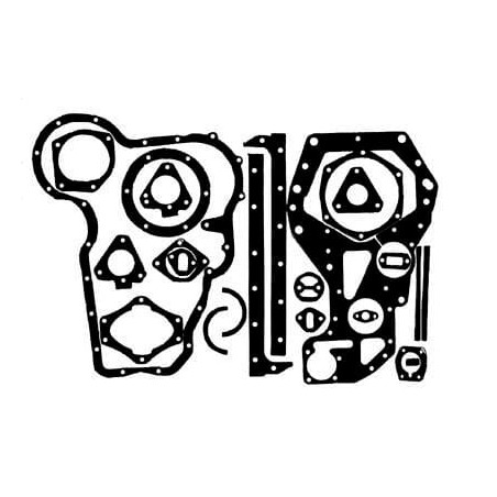 743029M91 Massey Ferguson Zestaw uszczelek silnika dół Vapormatic 5035776609022