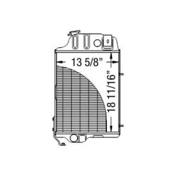 AL39290 John Deere Chłodnica JD Vapormatic 5035776633812