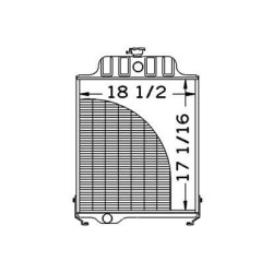 AT20797 John Deere Chłodnica JD Vapormatic 5035776633829