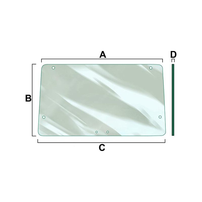 83932033 Szyba Ford tylna Vapormatic 5035776898044