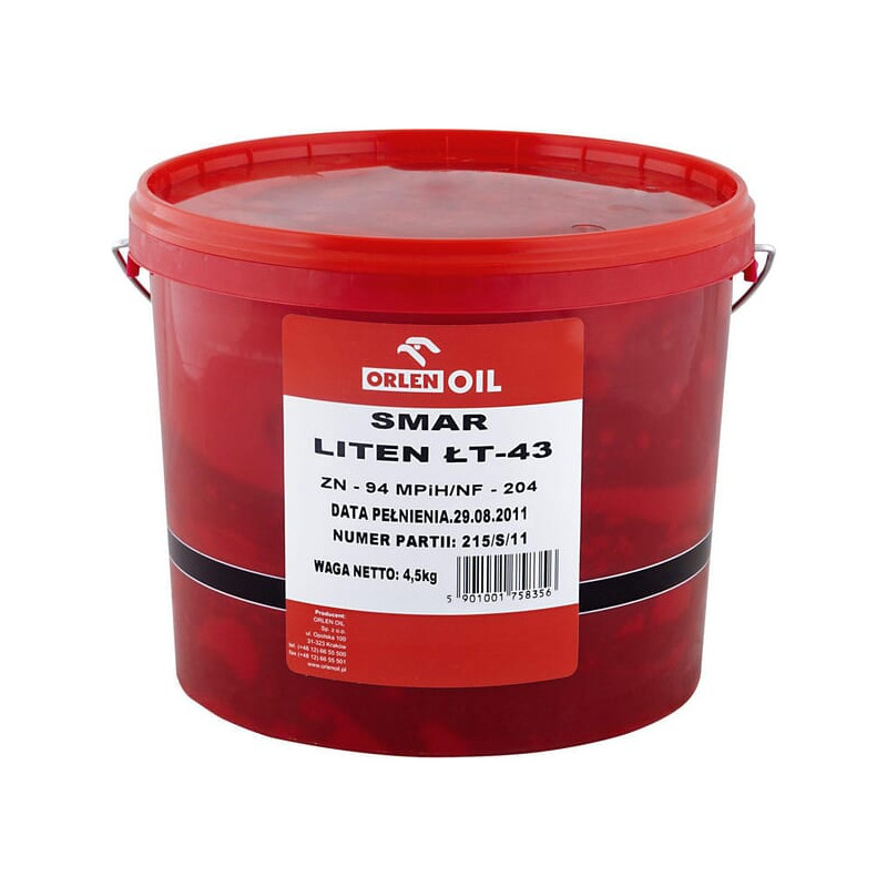 Smar Liten ŁT-43, 4,5 kg