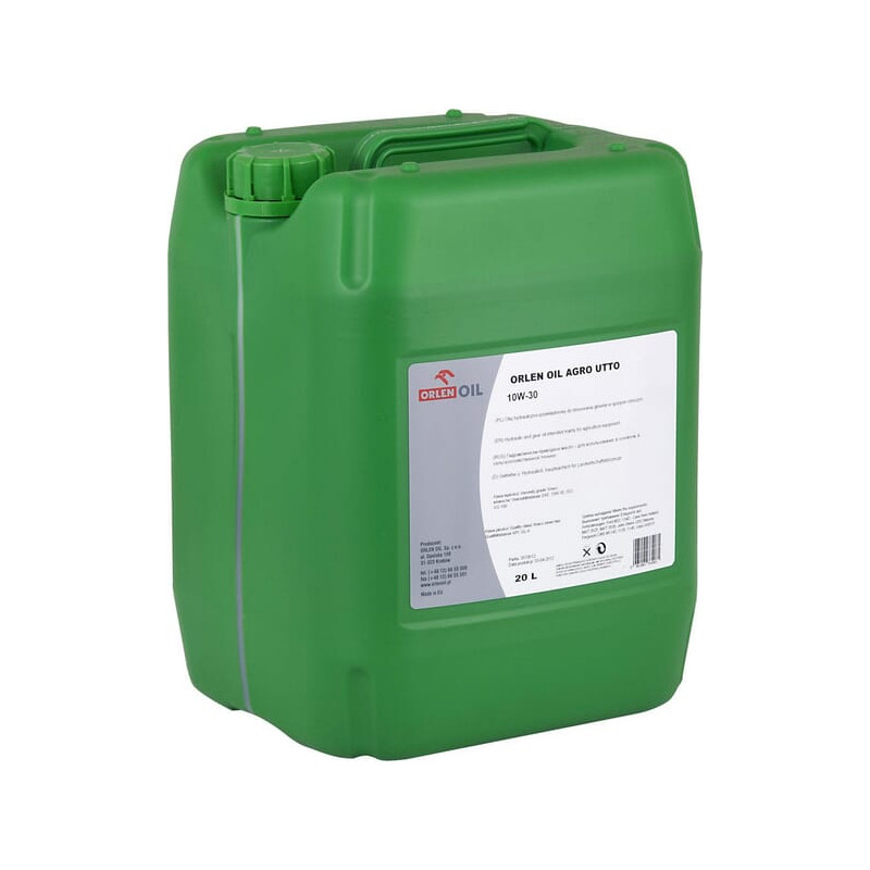 Olej Utto Agro, 20 l Orlen Oil 5901001764081