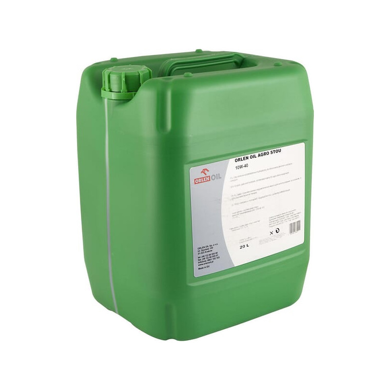 Olej 10W40 Agro Stou, 20 l Orlen Oil 5901001764111