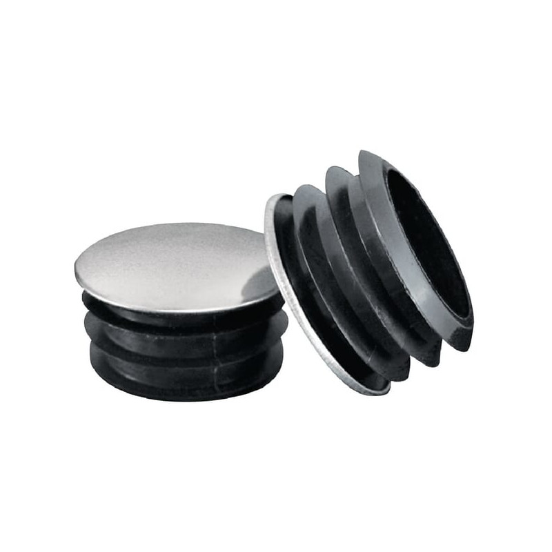 Zatyczka okrągła wew. 20 mm chrom Kramp 5700038390979