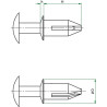 Kołek rozporowy tapicerski 8mm Kramp 8716106963973