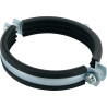 Obejma do rur z wkładką gumową 121-127 mm Fischer 4006209794562