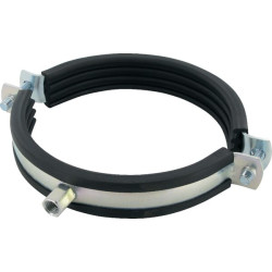 Obejma do rur z wkładką gumową 133-141 mm Fischer 4006209794579