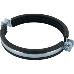 Obejma do rur z wkładką gumową 165-168 mm Fischer 4006209794593