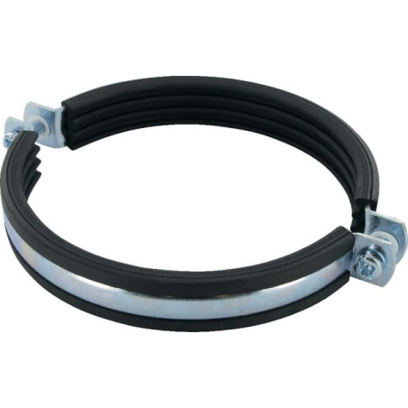 Obejma do rur z wkładką gumową 165-168 mm Fischer 4006209794593