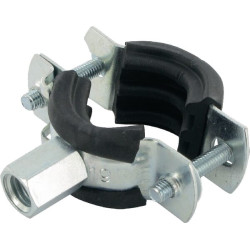 Obejma do rur z wkładką gumową 15-19 mm Fischer 4006209794418