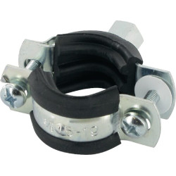 Obejma do rur z wkładką gumową 15-19 mm Fischer 4006209794418