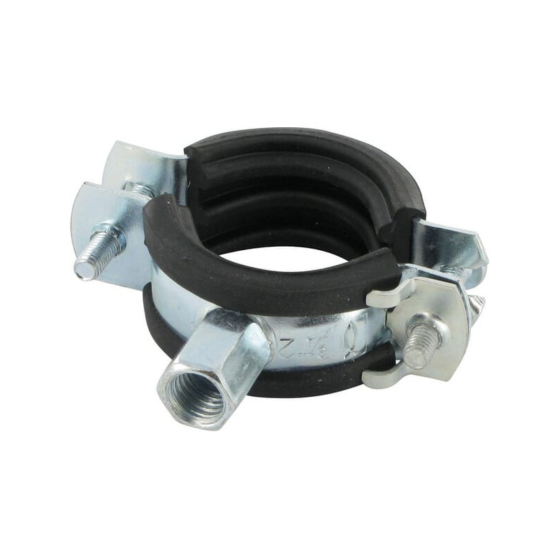 Obejma do rur z wkładką gumową 25-30 mm Fischer 4006209794432