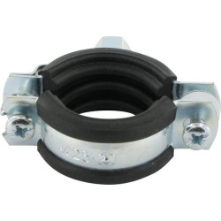 Obejma do rur z wkładką gumową 25-30 mm Fischer 4006209794432