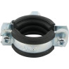Obejma do rur z wkładką gumową 25-30 mm Fischer 4006209794432