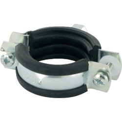 Obejma do rur z wkładką gumową 32-37 mm Fischer 4006209794449