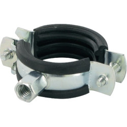 Obejma do rur z wkładką gumową 32-37 mm Fischer 4006209794449