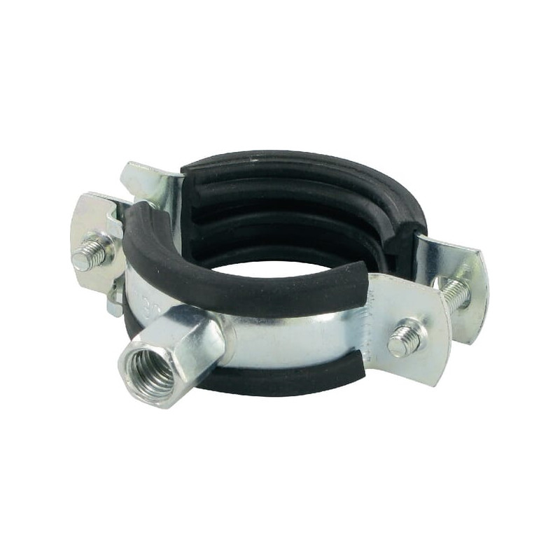 Obejma do rur z wkładką gumową 32-37 mm Fischer 4006209794449