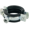 Obejma do rur z wkładką gumową 32-37 mm Fischer 4006209794449