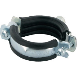 Obejma do rur z wkładką gumową 40-45 mm Fischer 4006209794456