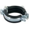Obejma do rur z wkładką gumową 40-45 mm Fischer 4006209794456