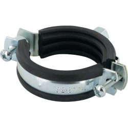 Obejma do rur z wkładką gumową 48-53 mm Fischer 4006209794463