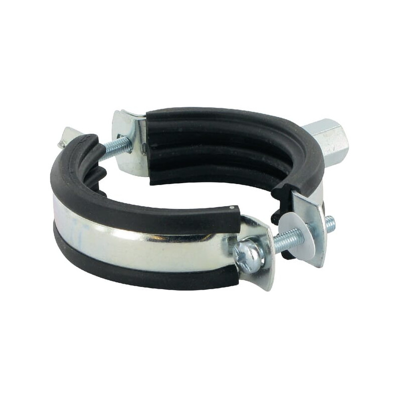 Obejma do rur z wkładką gumową 55-61 mm Fischer 4006209794470