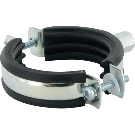 Obejma do rur z wkładką gumową 55-61 mm Fischer 4006209794470
