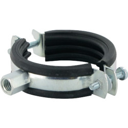 Obejma do rur z wkładką gumową 55-61 mm Fischer 4006209794470