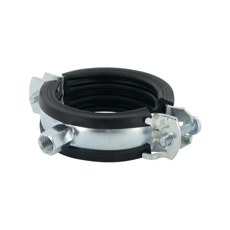Obejma do rur z wkładką gumową 62-64 mm Fischer 4006209794494