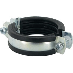 Obejma do rur z wkładką gumową 62-64 mm Fischer 4006209794494