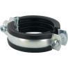 Obejma do rur z wkładką gumową 62-64 mm Fischer 4006209794494