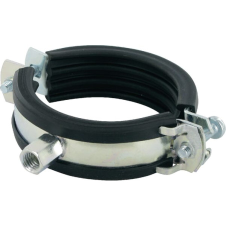 Obejma do rur z wkładką gumową 68-73 mm Fischer 4006209794500