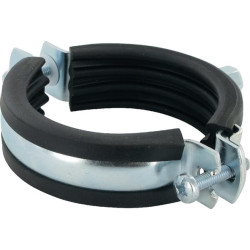 Obejma do rur z wkładką gumową 72-80 mm Fischer 4006209794517