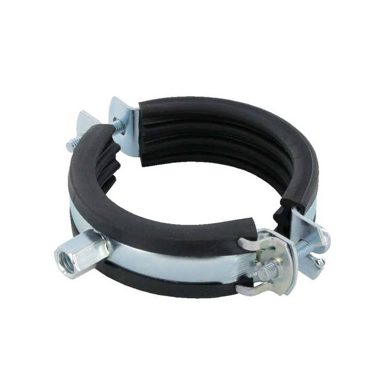 Obejma do rur z wkładką gumową 72-80 mm Fischer 4006209794517