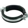 Obejma do rur z wkładką gumową 89-92 mm Fischer 4006209794531