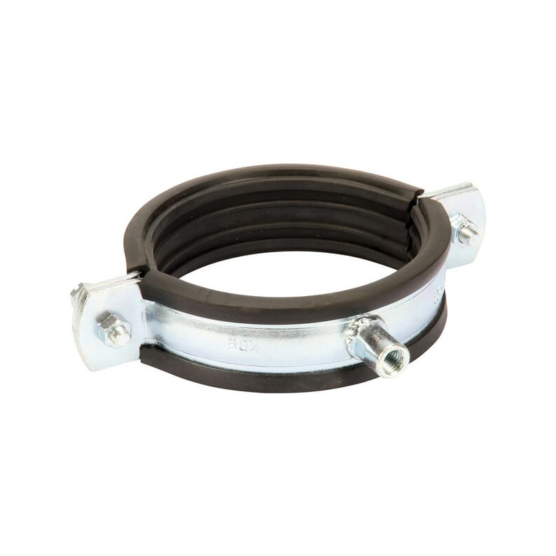 Obejma do rur z wkładką gumową 156-162 mm Unbranded 8711893045789