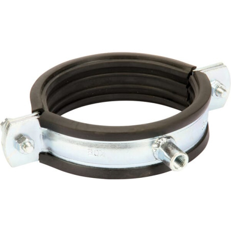 Obejma do rur z wkładką gumową 156-162 mm Unbranded 8711893045789